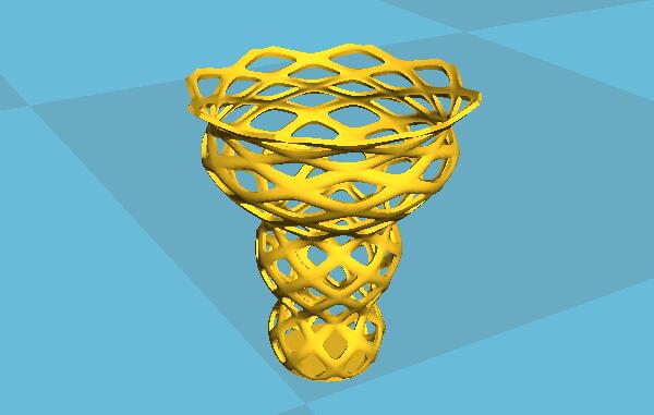 3D打印藝術(shù)品之筆筒 3D打印藝術(shù)品之筆筒