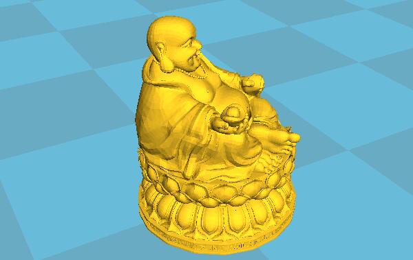 3D打印藝術(shù)品之彌勒佛 3D打印藝術(shù)品之彌勒佛