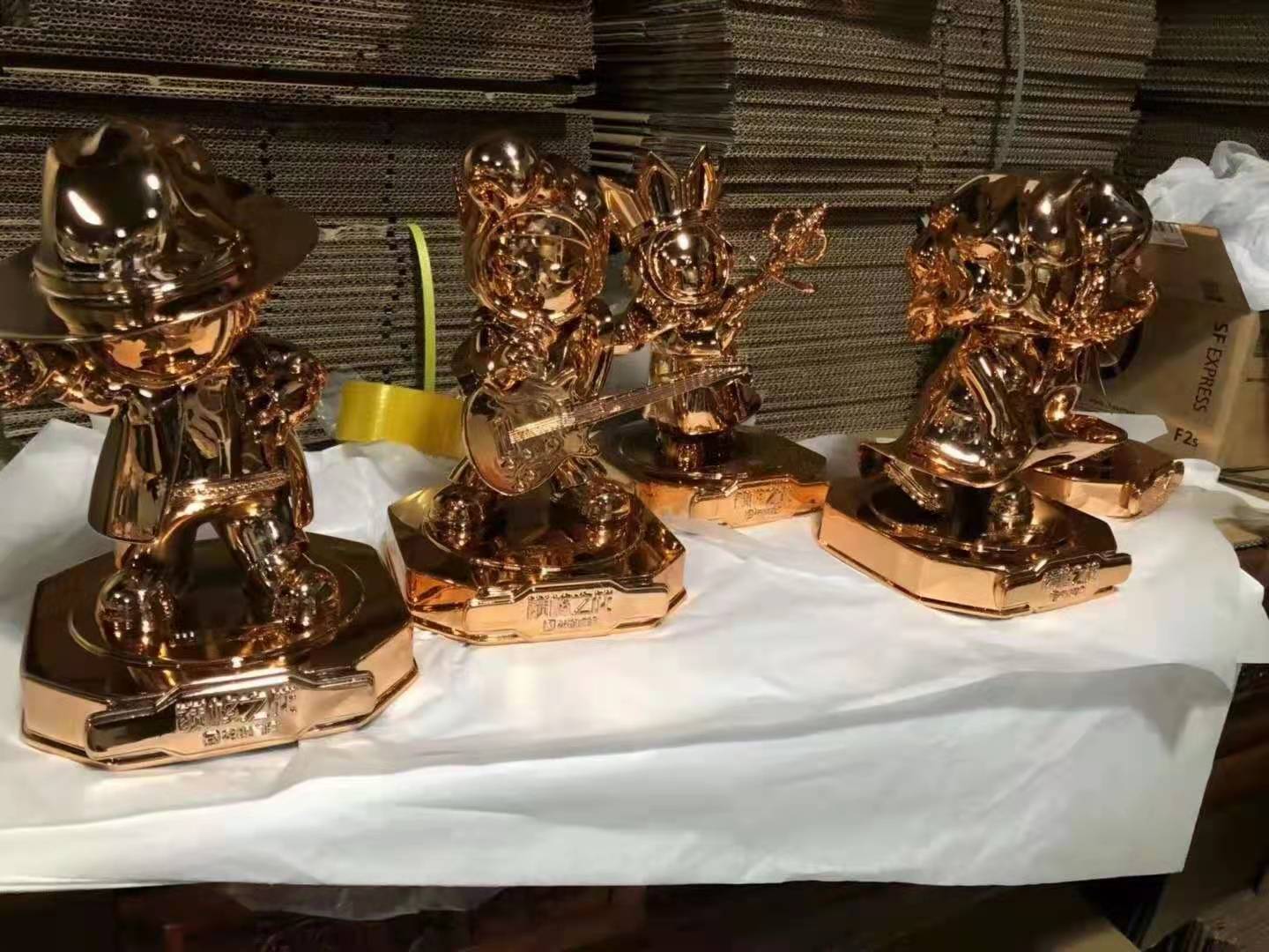 3D打印擺件電鍍處理 3D打印擺件電鍍處理